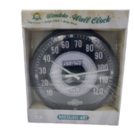 Harley Davidson Tachimetro Moto Stile Retrò Orologio Parete Vetro 31cm Wall