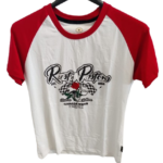 T-Shirt Ona Red Rusty Pistons